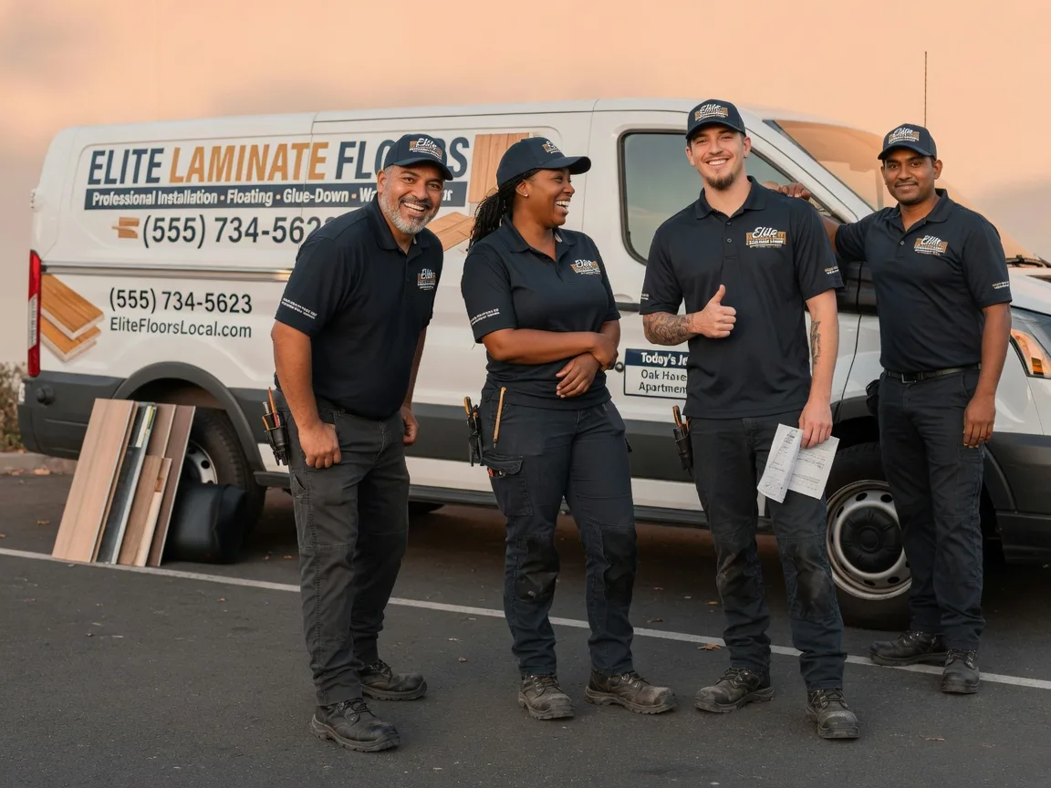 Laminate flooring installation company in Orla, TX